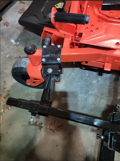 Ariens Ikon with snowplow